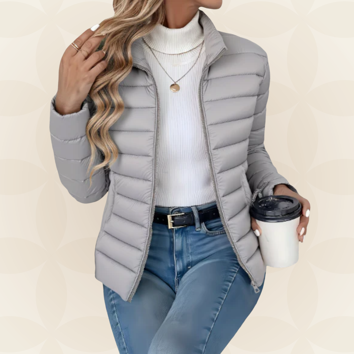 Solis | Chaqueta Intermedia Acolchada