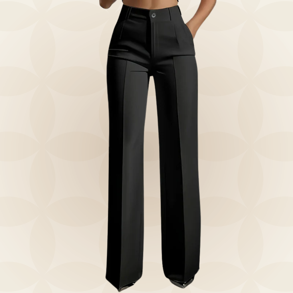 Marjan – Elegante Pantalón de Cintura Alta