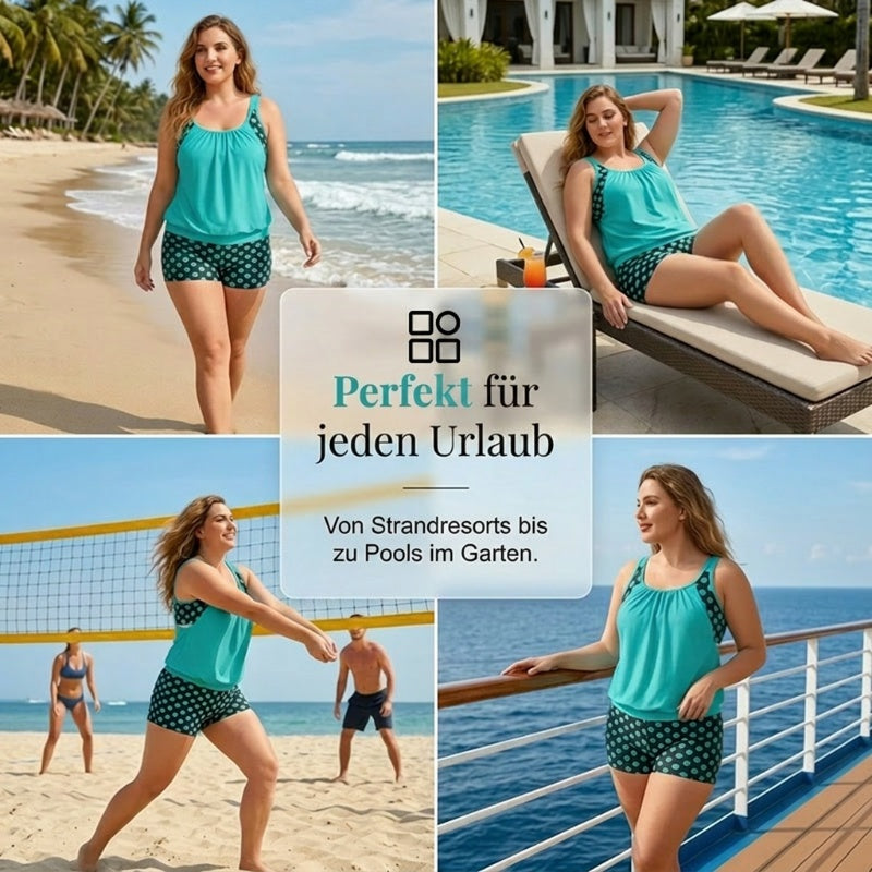 Bikini de Dos Piezas con Lunares para Mujer