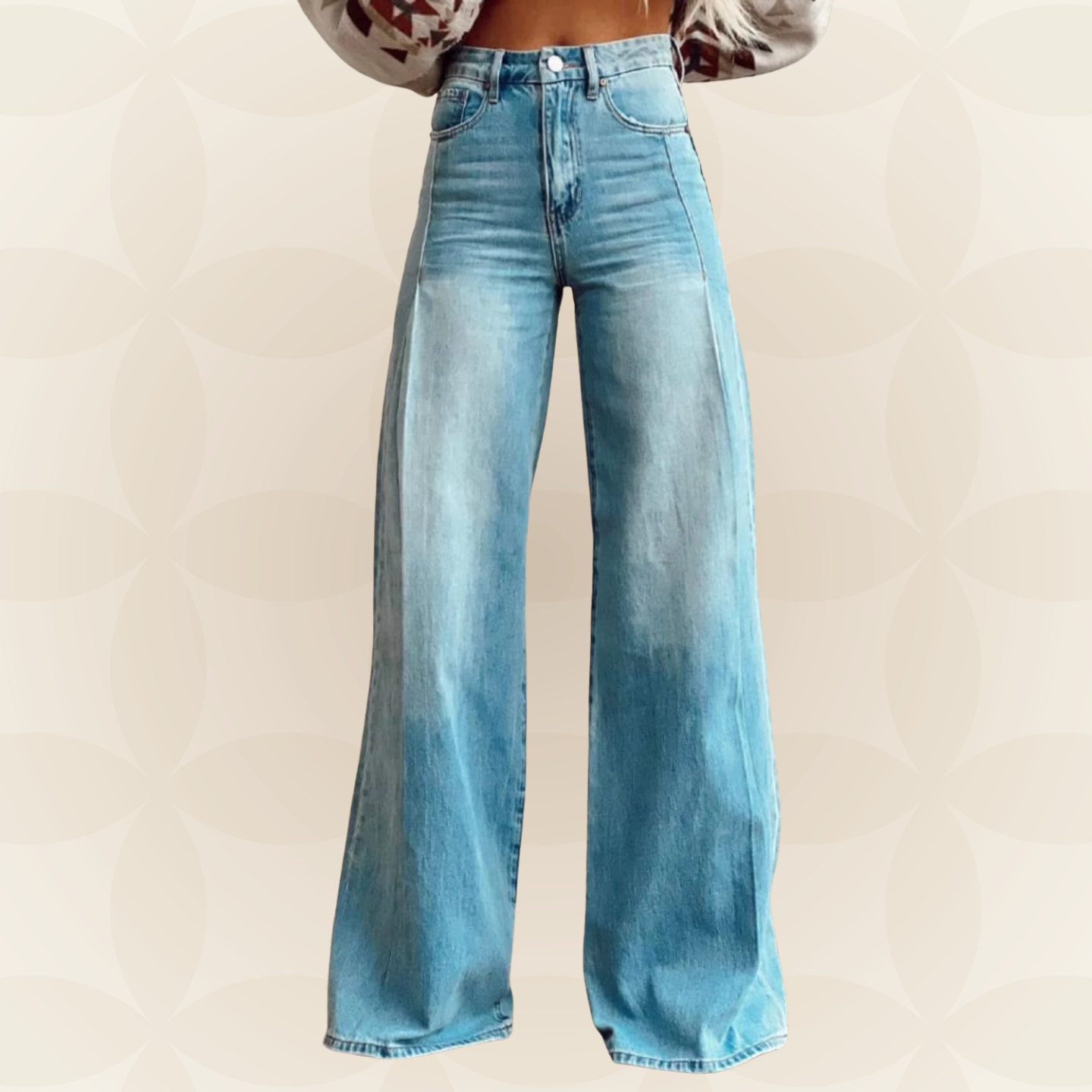 Lucia – Elegantes Pantalones Anchos