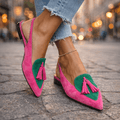 Marrit | Elegantes Mocasines Slingback con Flecos