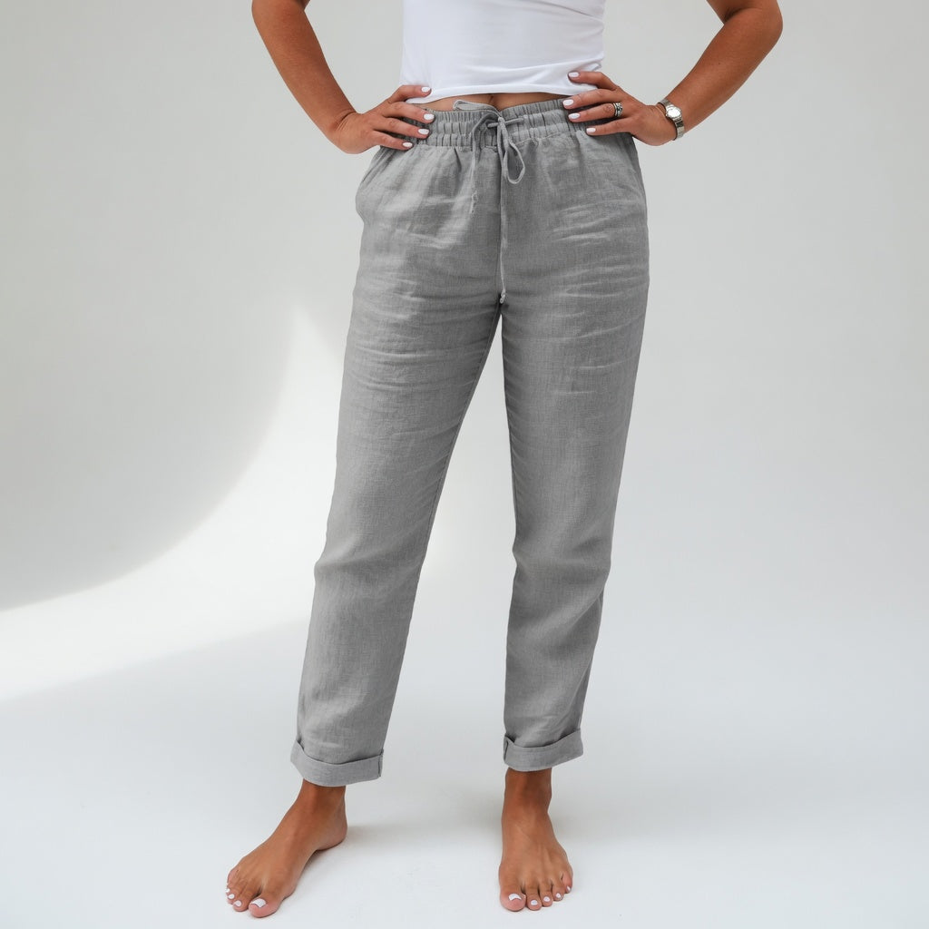 Albertine™ — Pantalón Fluido 100% Algodón Confort Natural