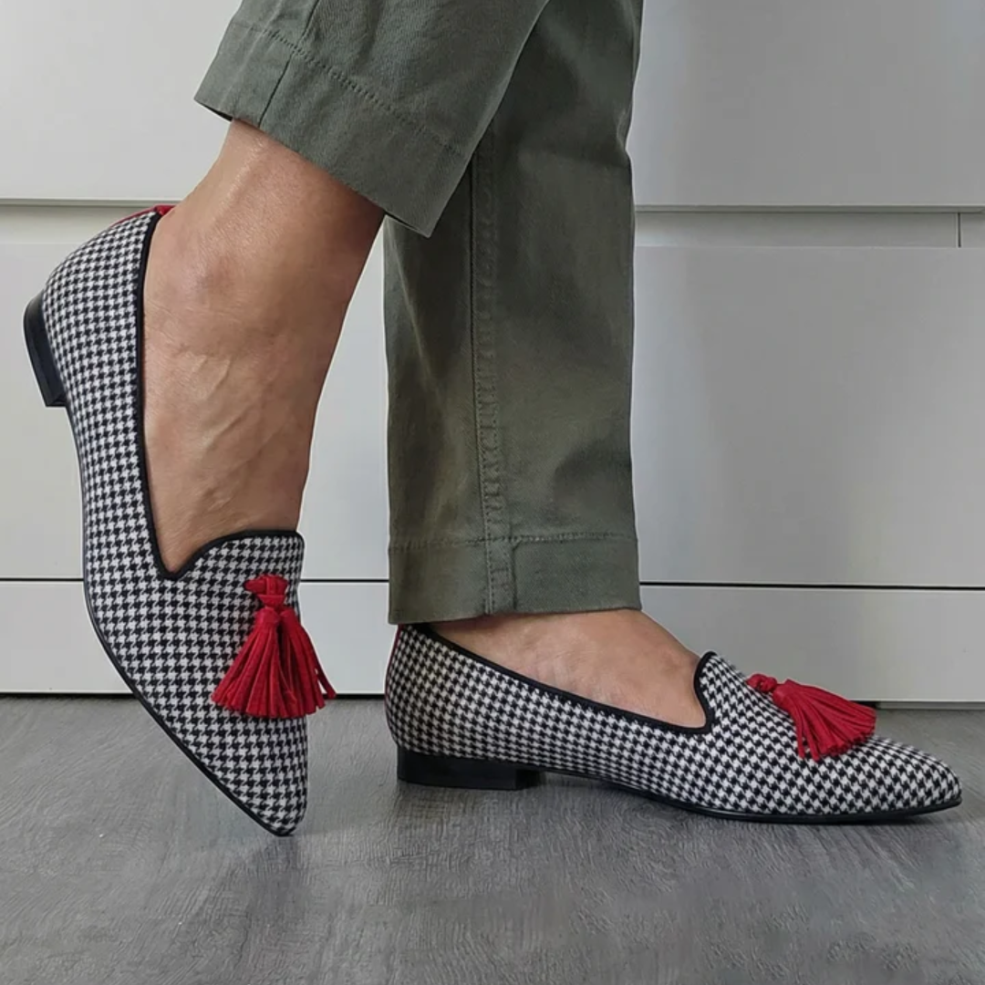 Sasha™ | Botines Clásicos con Flecos