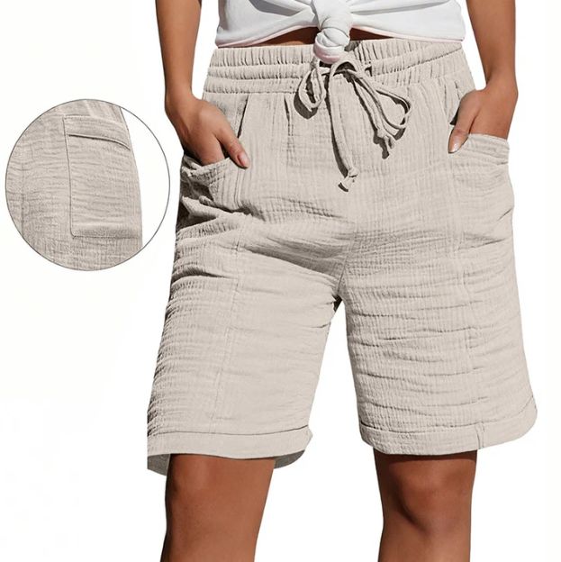 Bregt | Bermuda Cómoda con Cinturilla Elástica