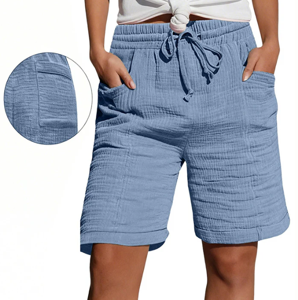 Bregt | Bermuda Cómoda con Cinturilla Elástica