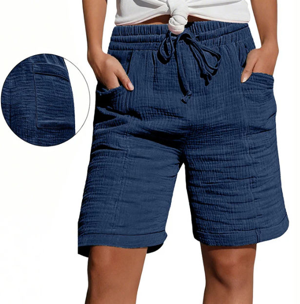 Bregt | Bermuda Cómoda con Cinturilla Elástica