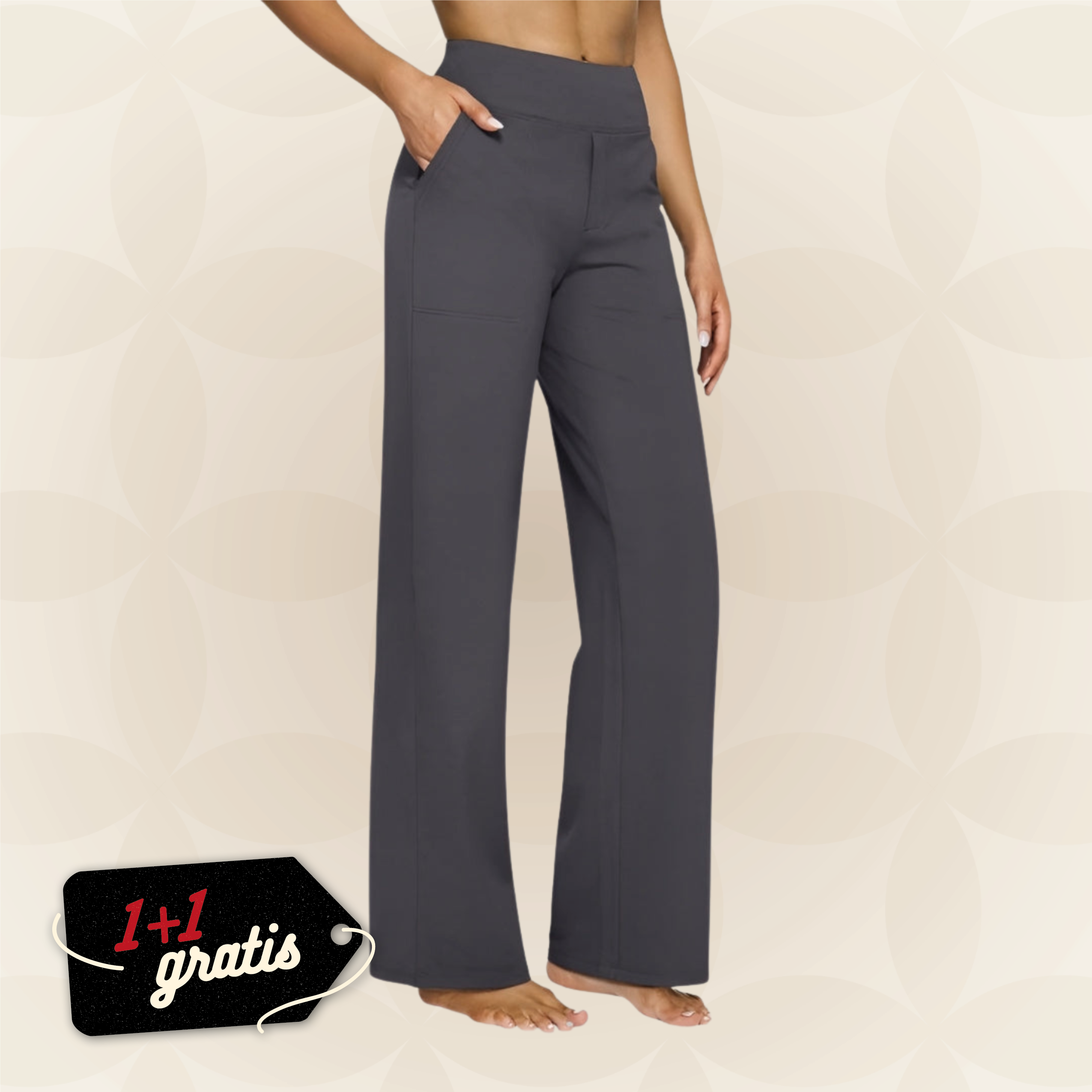 Sanne – El pantalón elástico cómodo para toda mujer - 1+1 GRATIS