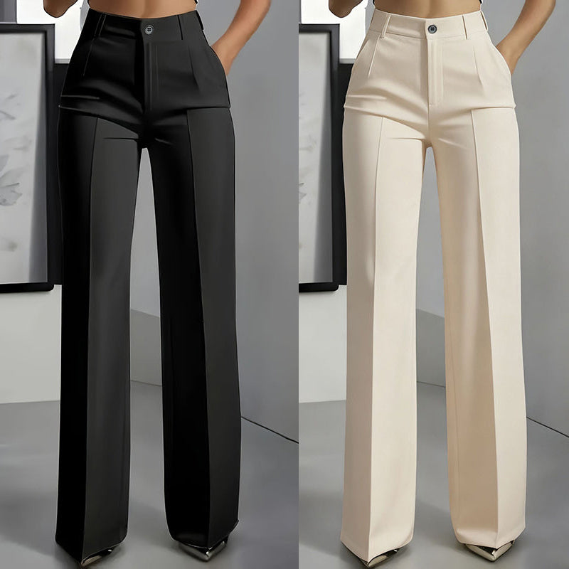 Marjan – Elegante Pantalón de Cintura Alta