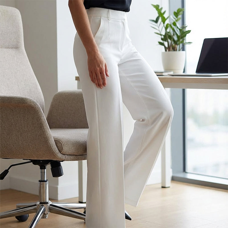 Marjan – Elegante Pantalón de Cintura Alta